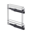Kosz cargo boczny prawy NOMET STANDARD PRO 200 mm 2P antracyt - W-2333M-200P.P68