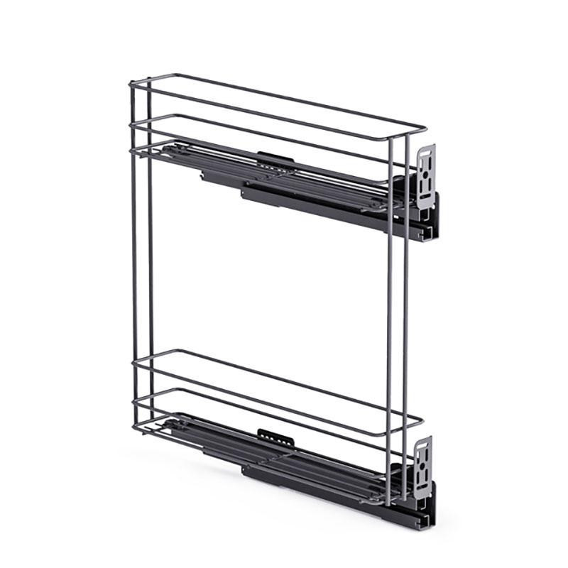 Kosz cargo boczny prawy NOMET STANDARD PRO 200 mm 2P antracyt - W-2333M-200P.P68