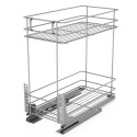 Kosz cargo dolny NOMET STANDARD PRO 200 mm 2P srebrny - W-2331M-200.P22