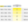 Taśma LED COB Hafele Loox5 3174 24V biała neutralna 4000K 9,6W/m - 833.75.312