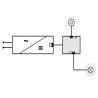 Dystrybutor 2-gniazdowy Hafele Loox5 24V - 833.77.842