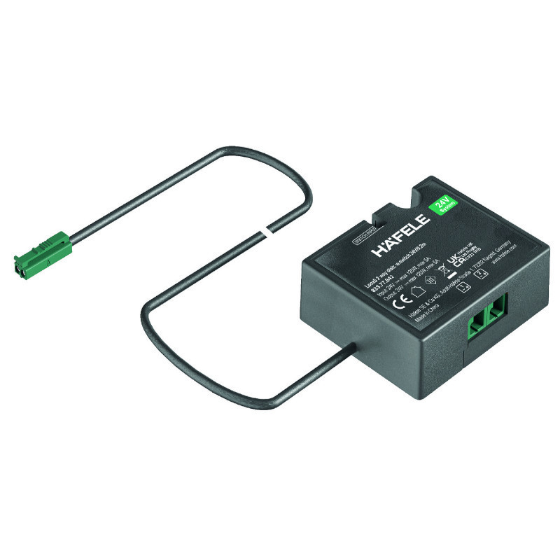 Dystrybutor 2-gniazdowy Hafele Loox5 24V - 833.77.842