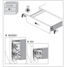 Szuflada AvanTech YOU Hettich 450 mm niska H101 biała 30kg
