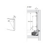 Szuflada AvanTech YOU Hettich 450 mm wysoka H187 biała 30kg