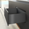Szuflada AvanTech YOU Hettich 450 mm wysoka H251 antracyt 30kg