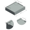 Prowadnica GTV MODERN SLIDE 3D PRO 300 mm cichy domyk 35kg - PB-3D0SHX18-300-PRO