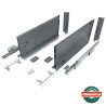Szuflada SEVROLL V-BOX 16 550 mm wysoka H238 mm grafitowa 40kg