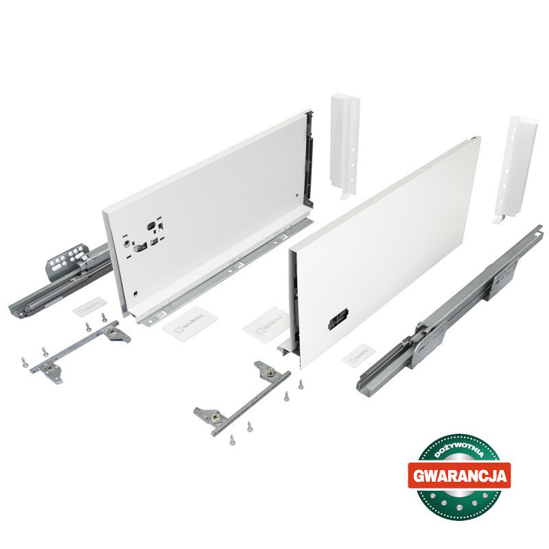 Szuflada SEVROLL V-BOX 16 450 mm wysoka H210 mm biała 40kg