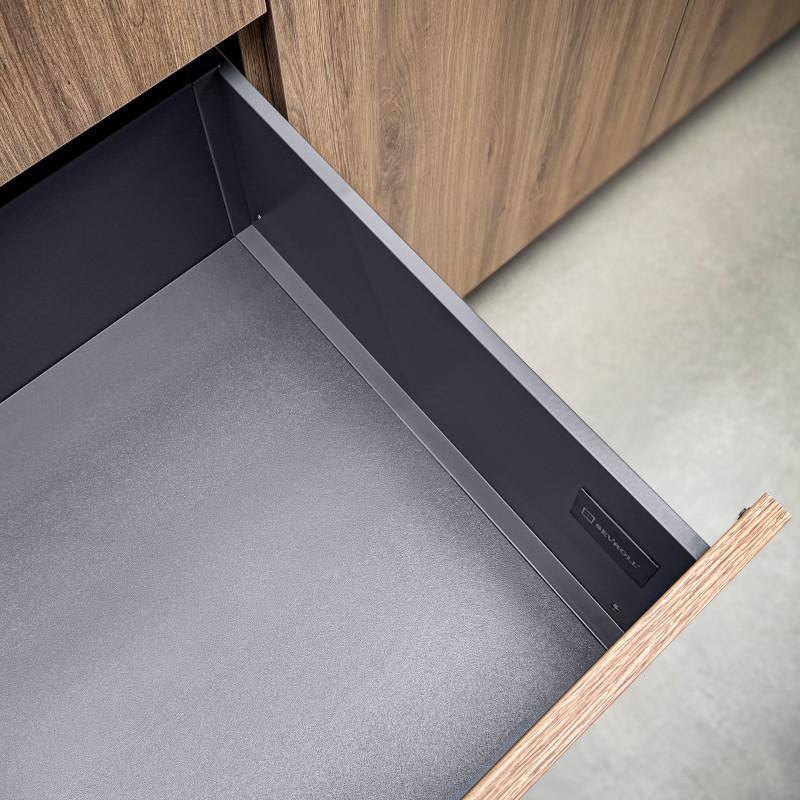 Szuflada V-BOX 18 3D Slim 250 mm wysoka H210 grafit - 223533-18