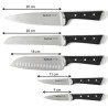 Zestaw 5 noży TEFAL FRESH KITCHEN + drewniany blok