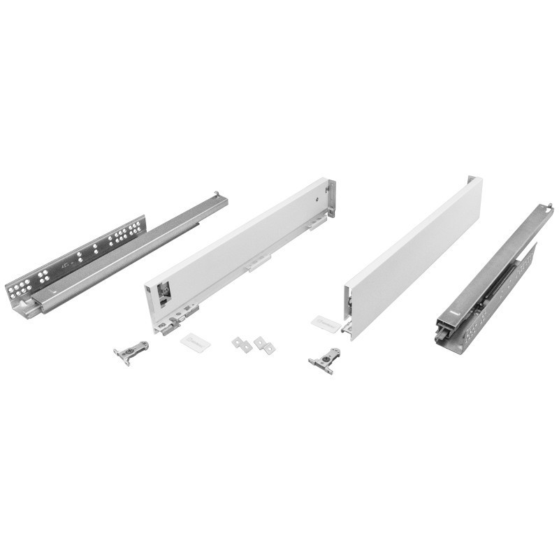 Szuflada Sevrollbox Slim 3D 300 mm niska H90 biała - 222976