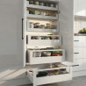Szuflada Sevrollbox Slim 3D 400 mm średnia H131 biała - 223121