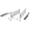 Szuflada Sevrollbox Slim 3D 350 mm wysoka H178 biała - 222984