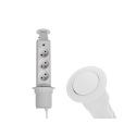 Port Lift Box 3 gniazda okrągły fi60 przewód 1,5m biały Port Lift Box 3 gniazda okrągły fi60 przewód 1,5m biały
