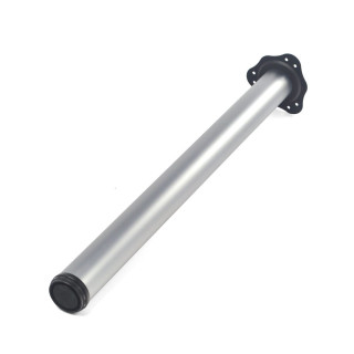 Noga meblowa okrągła GTV INNOVO H-710 Aluminium