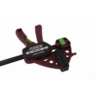 Ścisk Quick 90cm siła 150 ramię 8cm szyna19x6,3