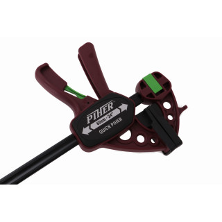 Ścisk Quick 60cm siła 150 ramię 8cm szyna19x6,3