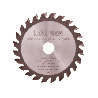 Podcinak trapezowy przeznaczony do płyt laminowanych oraz materiałów drewnopochodnych