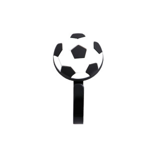 Wieszak meblowy GTV Kid piłka biało-czarna