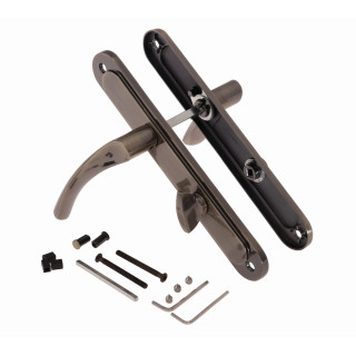 Klamki do drzwi z szyldem Kometa K-318-72-AB Veramet