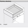 Prowadnica Tandem pełen wysuw Blumotion 300mm