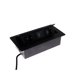 Port Kombi Box 2 gniazda 2 usb schuco