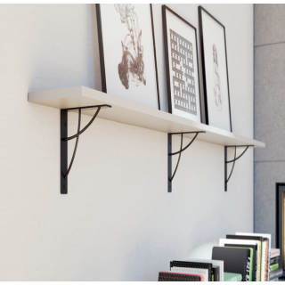 Podpórka półki Neo GTV 18x18 czarny mat